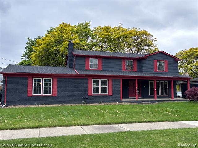 front view picture of 5550 25 Mile, Shelby Township, MI. 48316