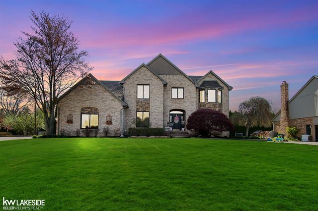 front view picture of 55461 Cleveland, Shelby Township, MI. 48316