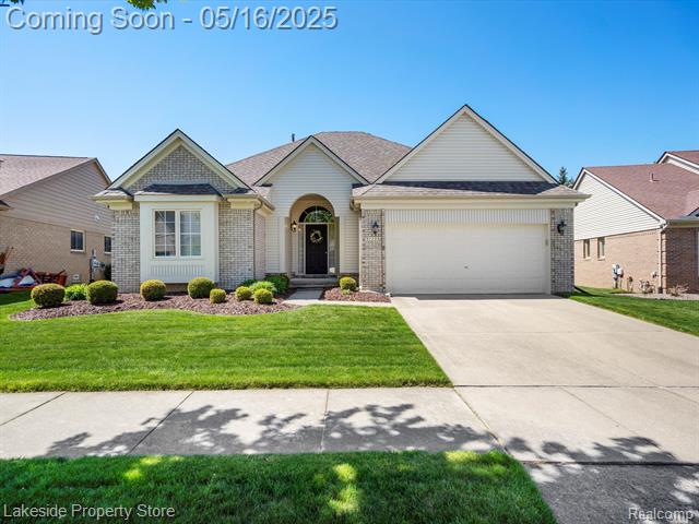 front view picture of 57295 Warwick Drive, Washington, MI. 48094