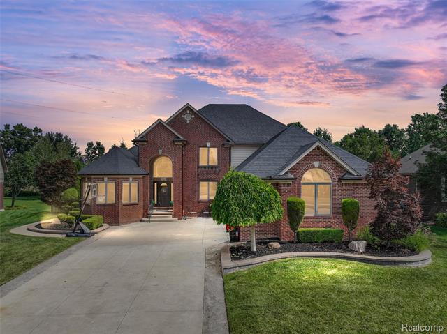 front view picture of 13445 Windham Drive, Washington, MI. 48094