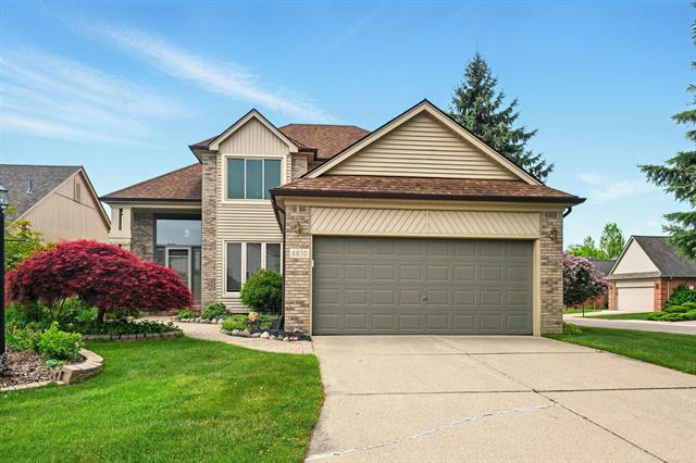 front view picture of 6510 Cross Creek Dr, Washington, MI. 48094