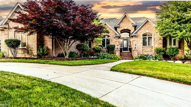 front view picture of 5571 Brookside Lane, Washington, MI. 48094