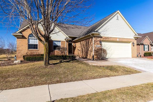 front view picture of 8391 Prestwick Ln, Washington, MI. 48095