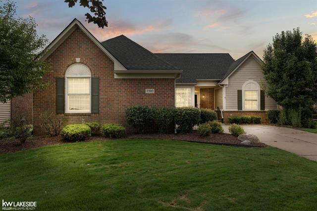 front view picture of 7910 Glacier Club Dr, Washington, MI. 48094