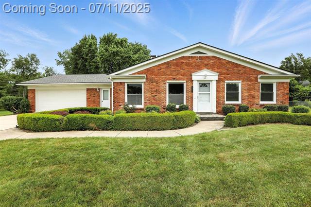front view picture of 11477 N Crestline, Washington, MI. 48095
