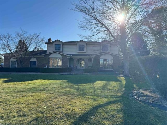 front view picture of 69368 Saxon Drive, Romeo, MI. 48065
