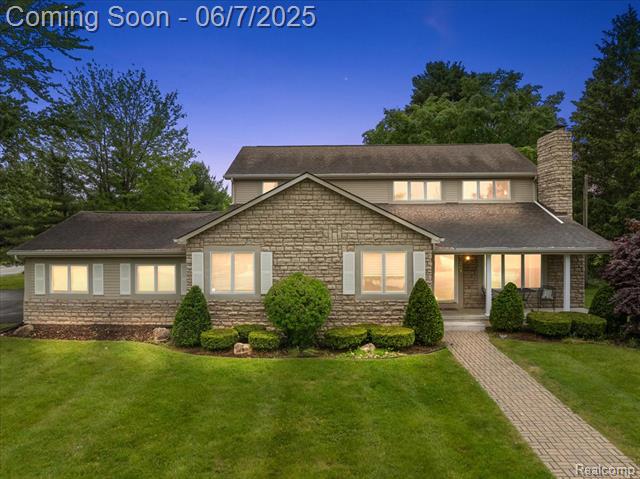 front view picture of 74367 Gould Road, Romeo, MI. 48065