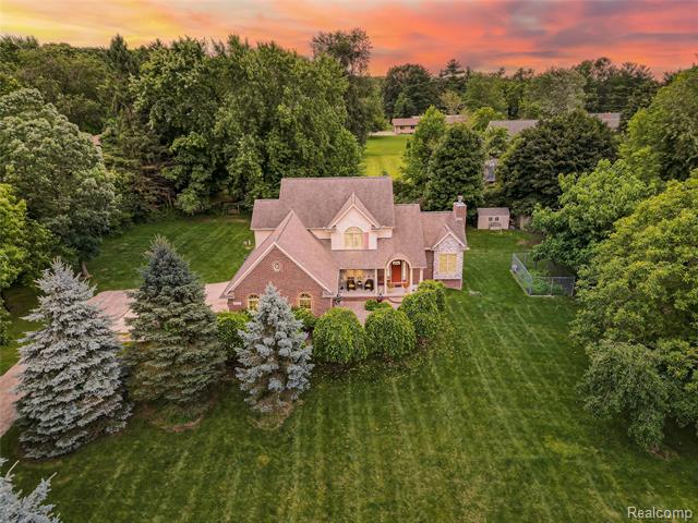 front view picture of 8160 Gates Street, Romeo, MI. 48065