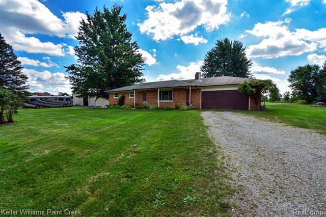 front view picture of 15250 34 Mile Rd, Armada, MI. 48005
