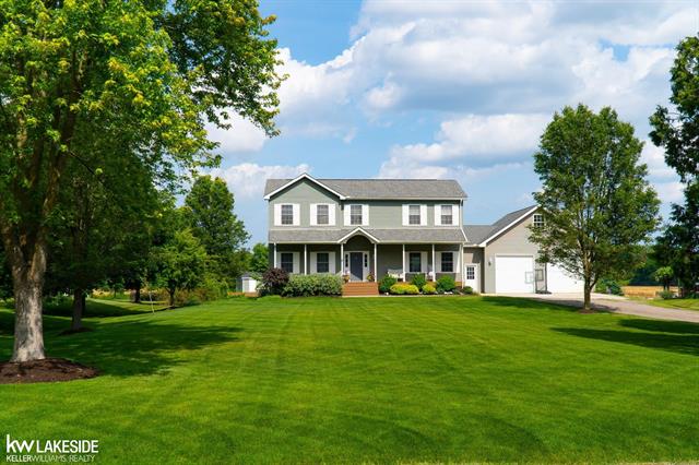 front view picture of 73922 Gould Road, Romeo, MI. 48065