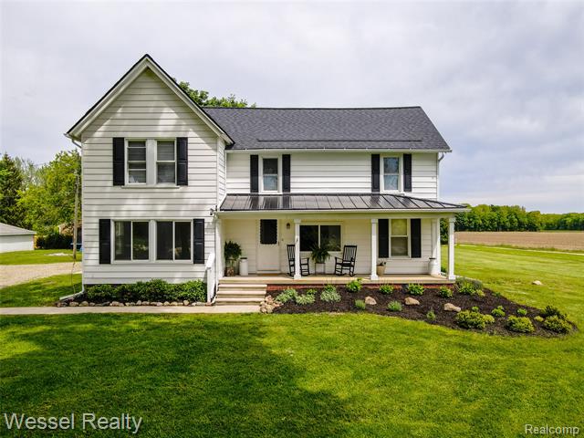 front view picture of 77050 Brown Road, Romeo, MI. 48065
