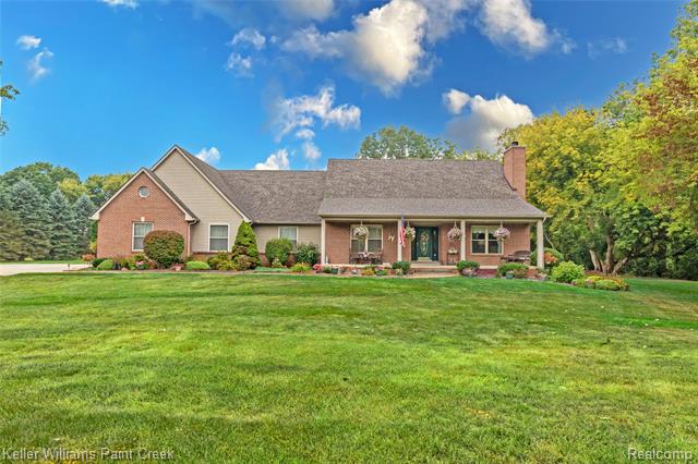 front view picture of 75187 Peters Drive, Romeo, MI. 48065