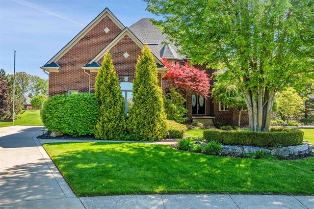 front view picture of 7337 Acadia Court, Washington, MI. 48095