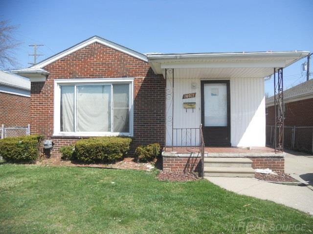 front view picture of 18011 Curtain, Eastpointe, MI. 48021