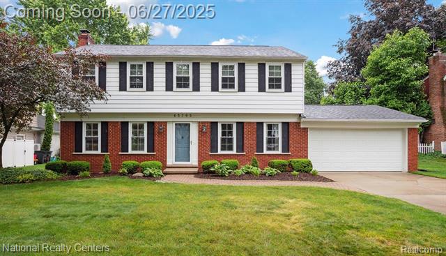 front view picture of 43705 Galway Dr, Northville, MI. 48167