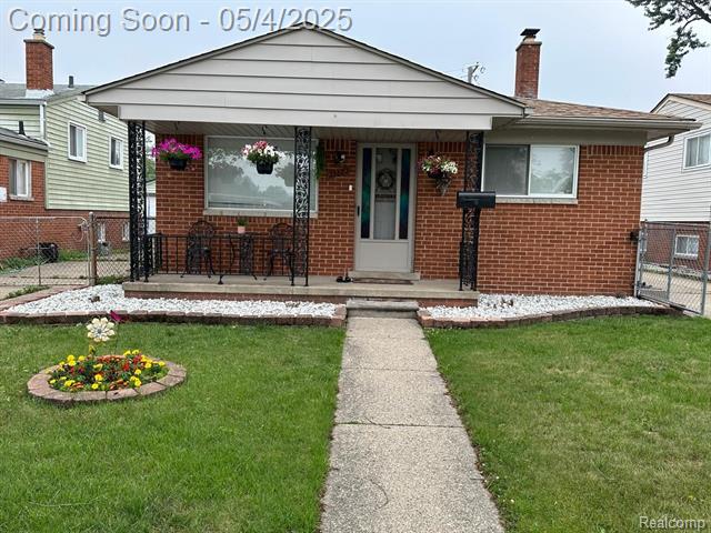 front view picture of 23883 Ada, Warren, MI. 48091