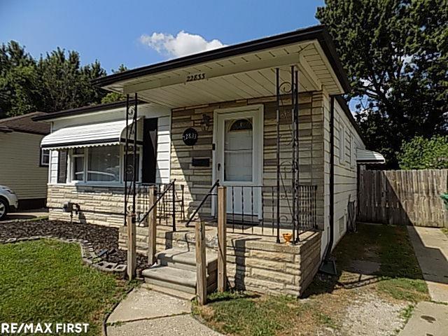 front view picture of 22833 Rein, Eastpointe, MI. 48021