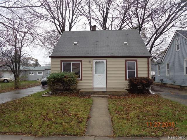 front view picture of 11019 Essex, Warren, MI. 48089