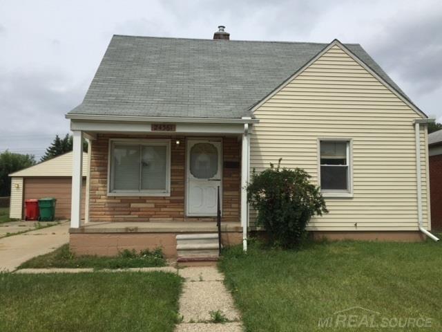 front view picture of 24361 Grove, Eastpointe, MI. 48021