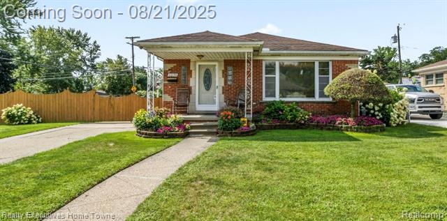 front view picture of 22136 Trombly, Saint Clair Shores, MI. 48080