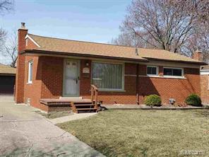 front view picture of 24335 Cottage, Warren, MI. 48089