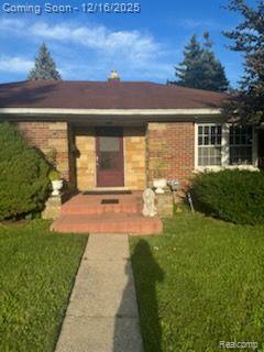 front view picture of 24816 Cushing, Eastpointe, MI. 48021