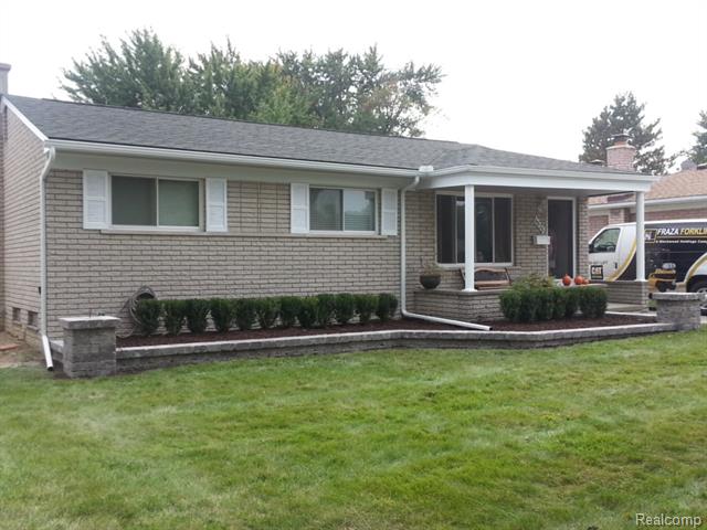 front view picture of 4626 Shell Court, Warren, MI. 48091