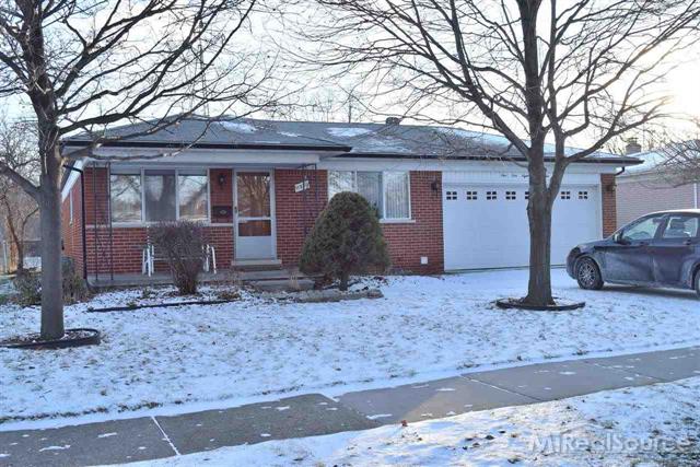 front view picture of 11852 Herbert, Warren, MI. 48089