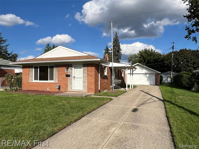 front view picture of 26652 Hill, Warren, MI. 48091