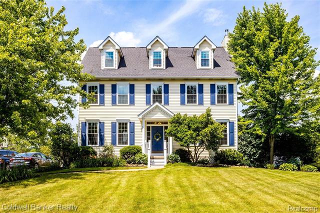 front view picture of 49730 8 Mile Rd, Northville, MI. 48167