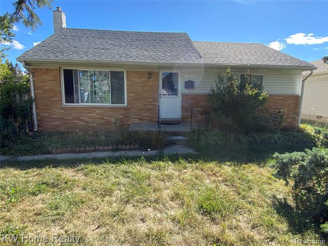 front view picture of 7254 Gerald, Warren, MI. 48092