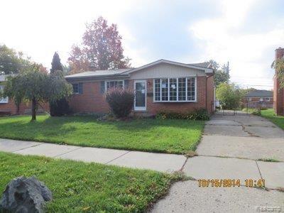 front view picture of 8612 Christine, Warren, MI. 48093