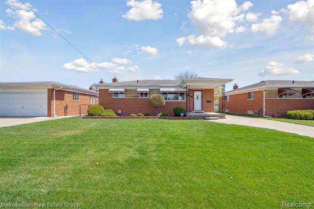 front view picture of 28646 Aline, Warren, MI. 48093