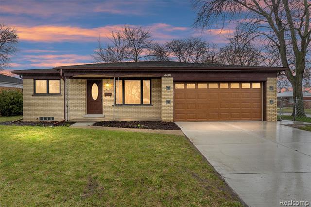 front view picture of 4481 Marlow, Warren, MI. 48092