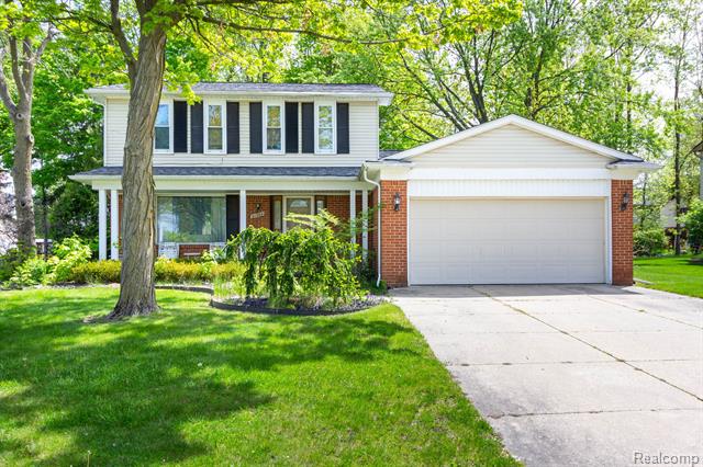 front view picture of 21964 Sunrise Blvd, Novi, MI. 48375