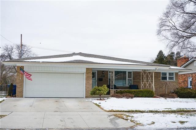 front view picture of 8731 Binney, Warren, MI. 48093