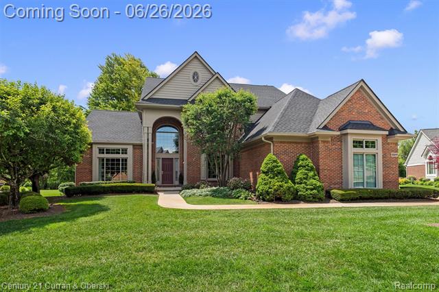 front view picture of 22217 Hazelton Ct, Novi, MI. 48374