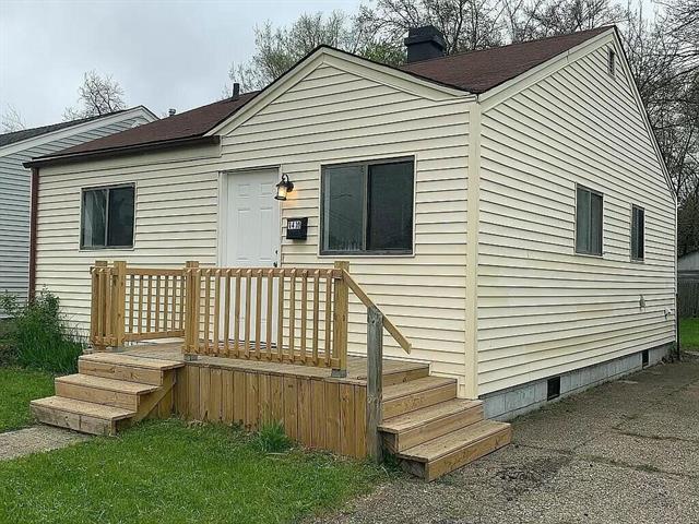 front view picture of 1410 Bertha St, Ferndale, MI. 48220