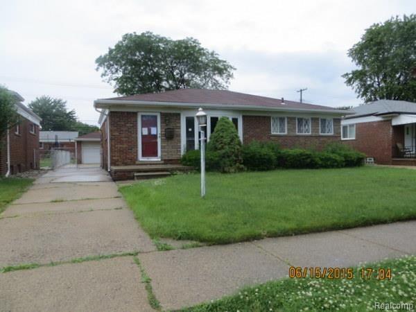 front view picture of 18011 Airport, Fraser, MI. 48026