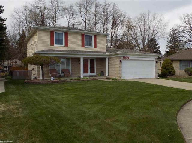 front view picture of 4979 Mindy Lynn Dr, Sterling Heights, MI. 48310