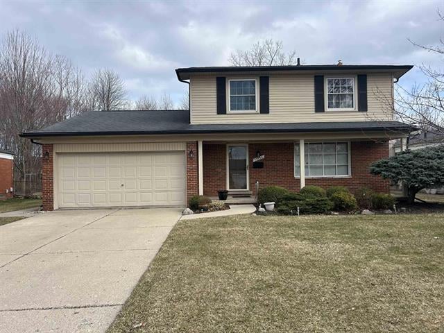 front view picture of 33538 Swan Dr, Sterling Heights, MI. 48312