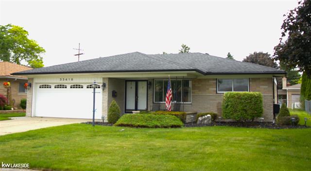 front view picture of 33418 Mina Dr, Sterling Heights, MI. 48312