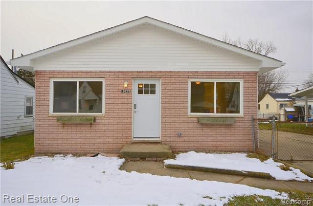 front view picture of 19732 Webster, Clinton Township, MI. 48035