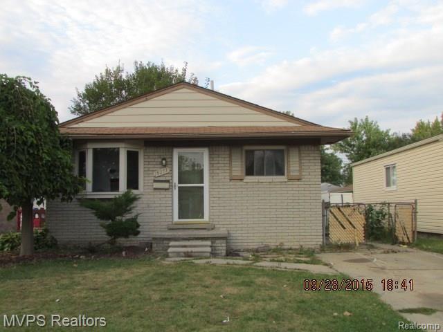 front view picture of 19273 Webster, Clinton Township, MI. 48035