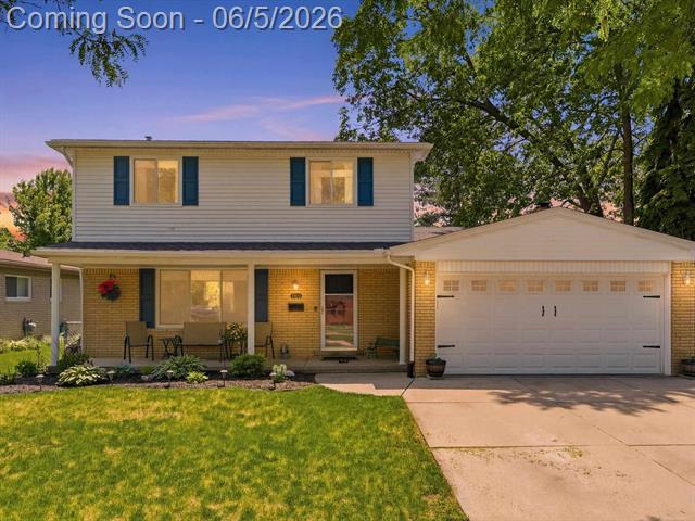 front view picture of 12212 Polara Dr, Sterling Heights, MI. 48312