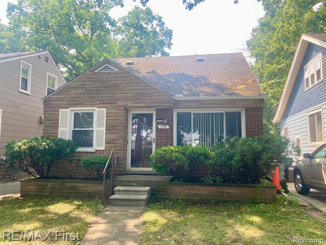 front view picture of 173 W Webster St, Ferndale, MI. 48220