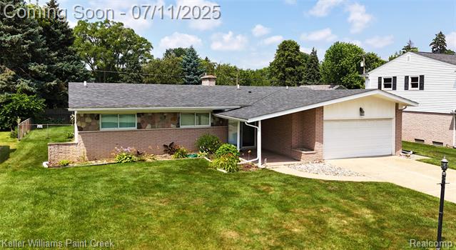 front view picture of 36819 Maas Dr, Sterling Heights, MI. 48312