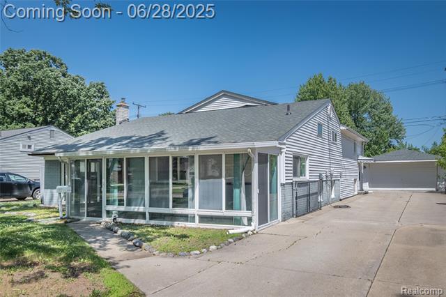 front view picture of 36426 Weideman, Clinton Township, MI. 48035
