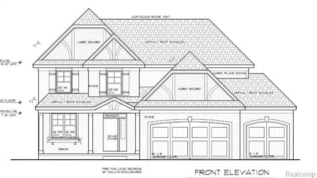 front view picture of 26716 Boston Dr, New Baltimore, MI. 48051