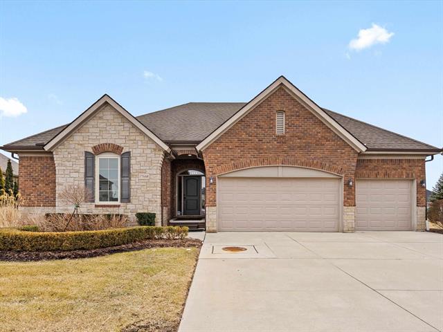 front view picture of 17668 Kite Dr, Macomb, MI. 48042